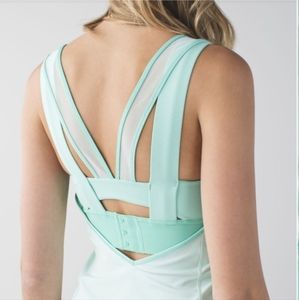 Lululemon 'Super Sport' Mint Shelf Tank Sz8